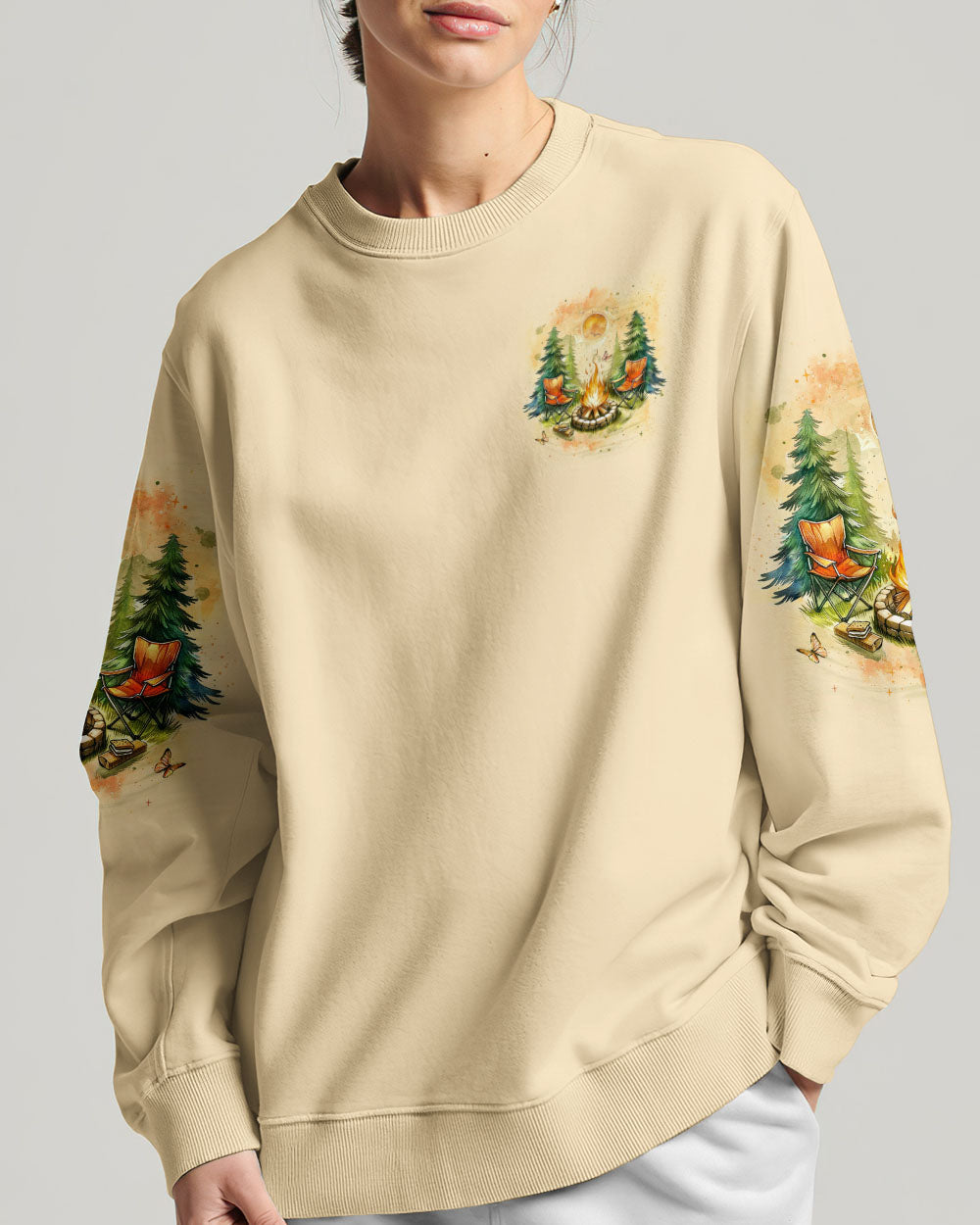 MAKING MEMORIES ONE CAMPFIRE AT A TIME ALL OVER PRINT - YHDU1106241