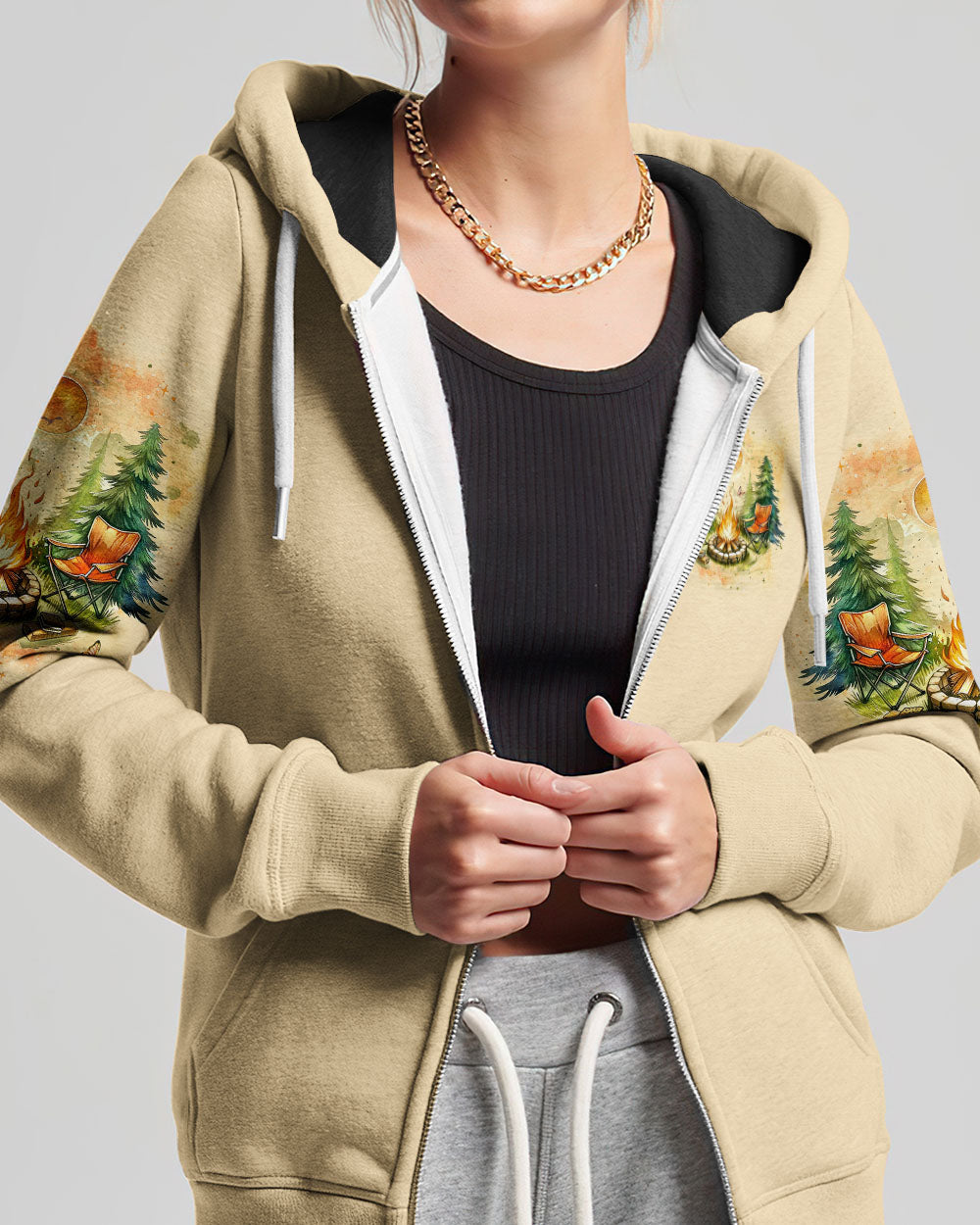 MAKING MEMORIES ONE CAMPFIRE AT A TIME ALL OVER PRINT - YHDU1106241