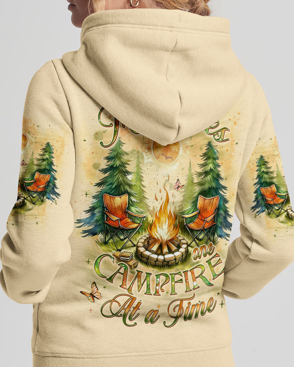 MAKING MEMORIES ONE CAMPFIRE AT A TIME ALL OVER PRINT - YHDU1106241