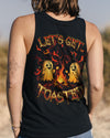 LET'S GET TOASTED BOOS HALLOWEEN ALL OVER PRINT - YHDU1107251