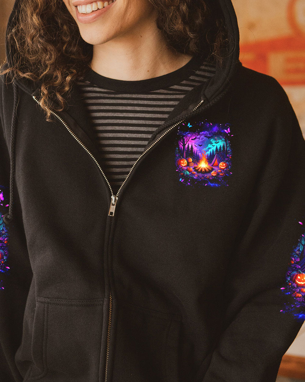 MAKING MEMORIES ONE CAMPFIRE HALLOWEEN ALL OVER PRINT - YHDU1208243