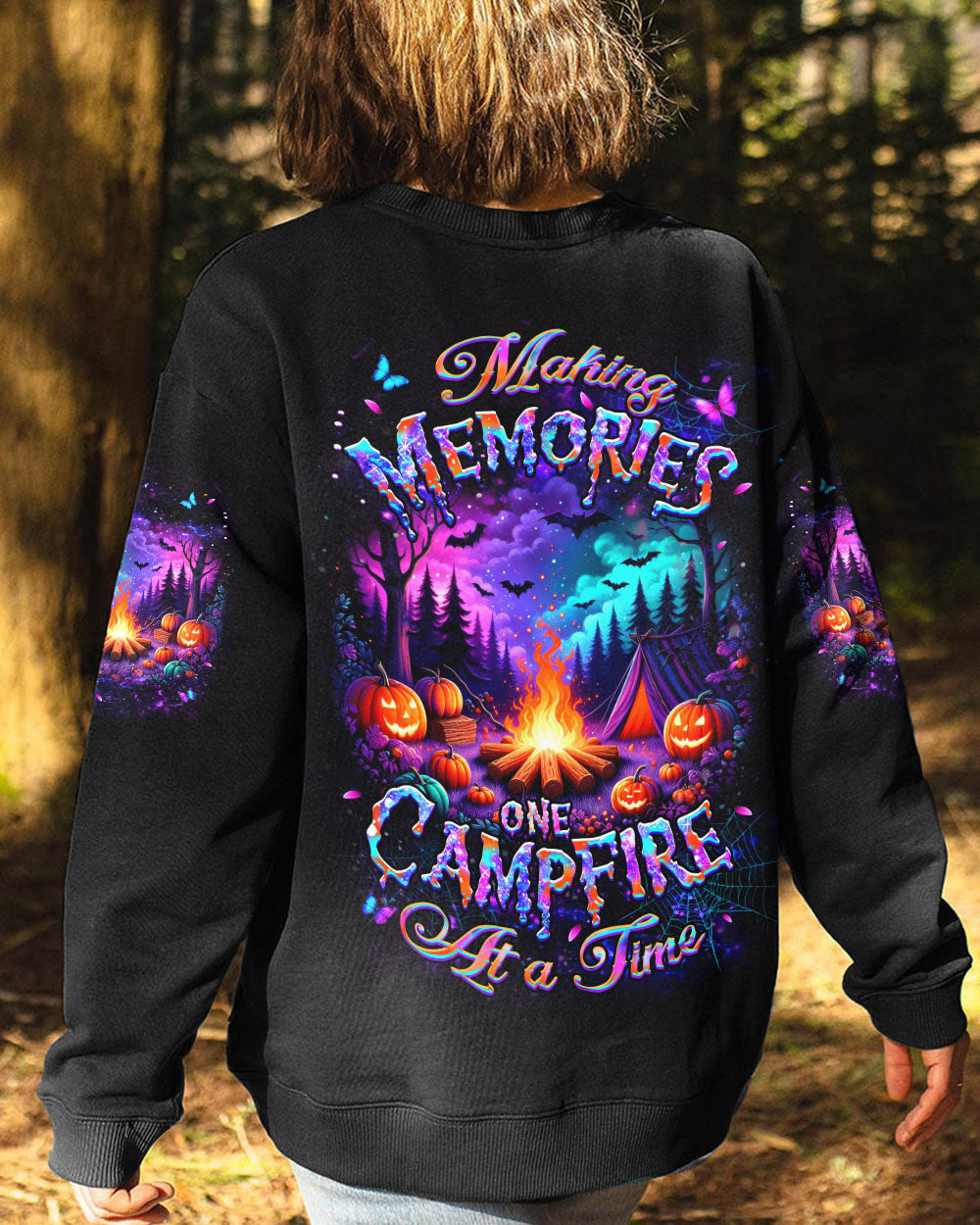 MAKING MEMORIES ONE CAMPFIRE HALLOWEEN ALL OVER PRINT - YHDU1208243