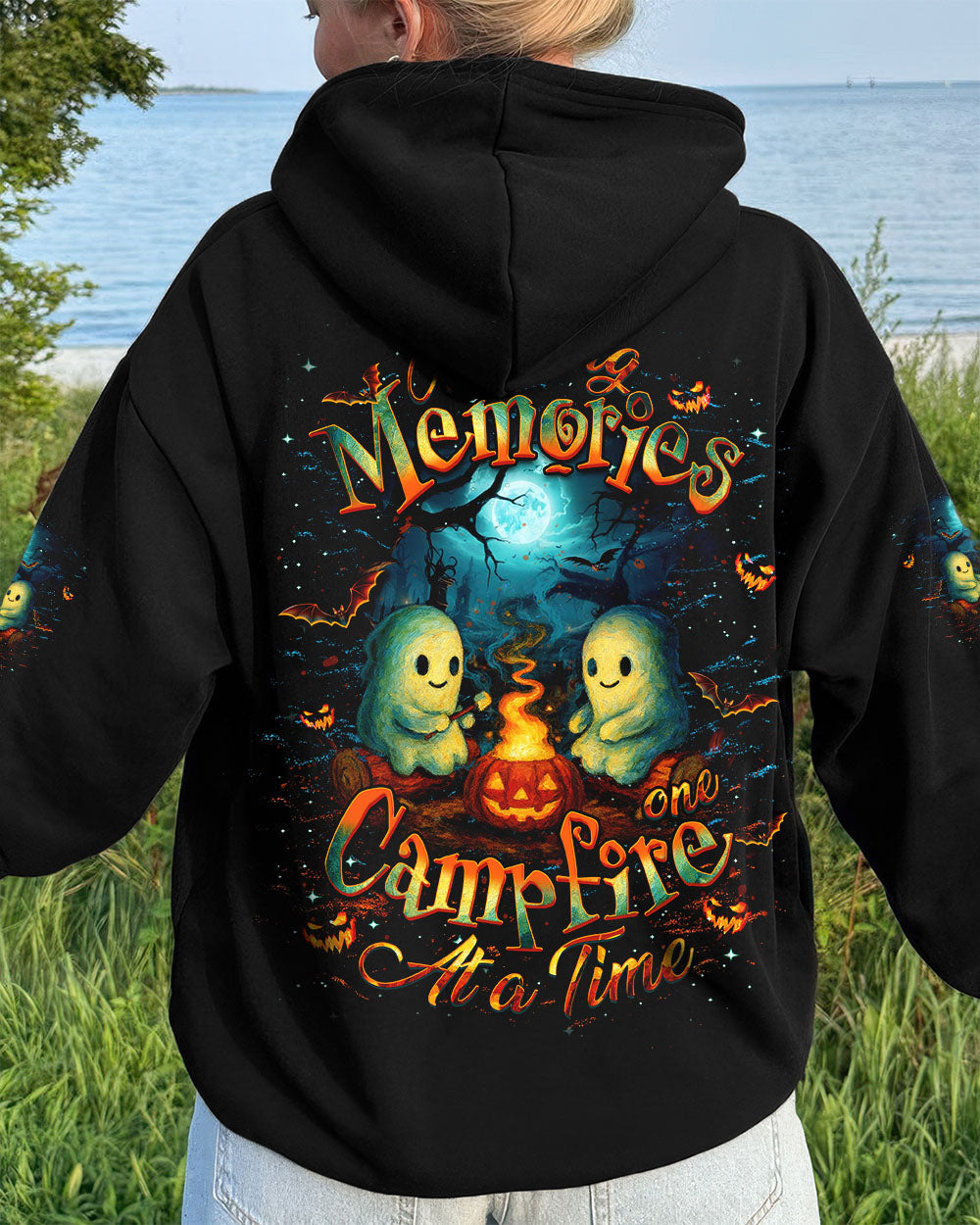MAKING MEMORIES ONE CAMPFIRE AT A TIME ALL OVER PRINT - YHDU1407251