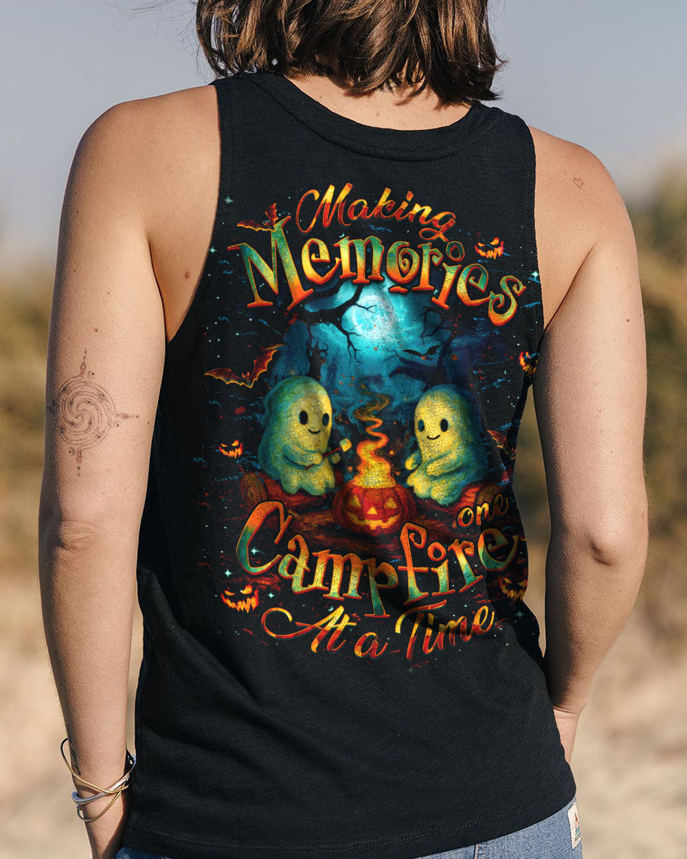MAKING MEMORIES ONE CAMPFIRE AT A TIME ALL OVER PRINT - YHDU1407251