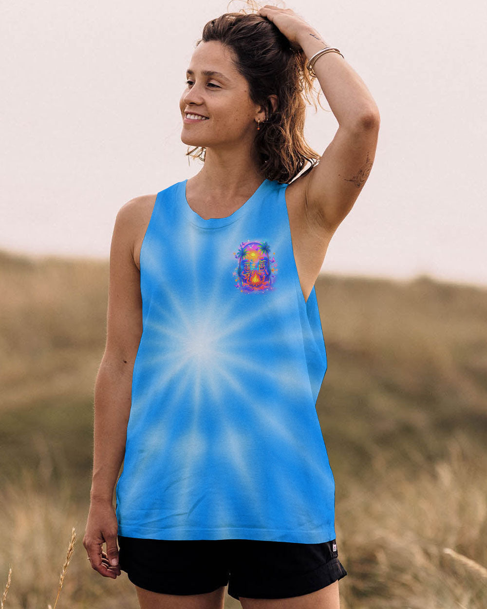 MAKING MEMORIES ONE CAMPFIRE AT A TIME TIKI ALL OVER PRINT - YHDU1704253
