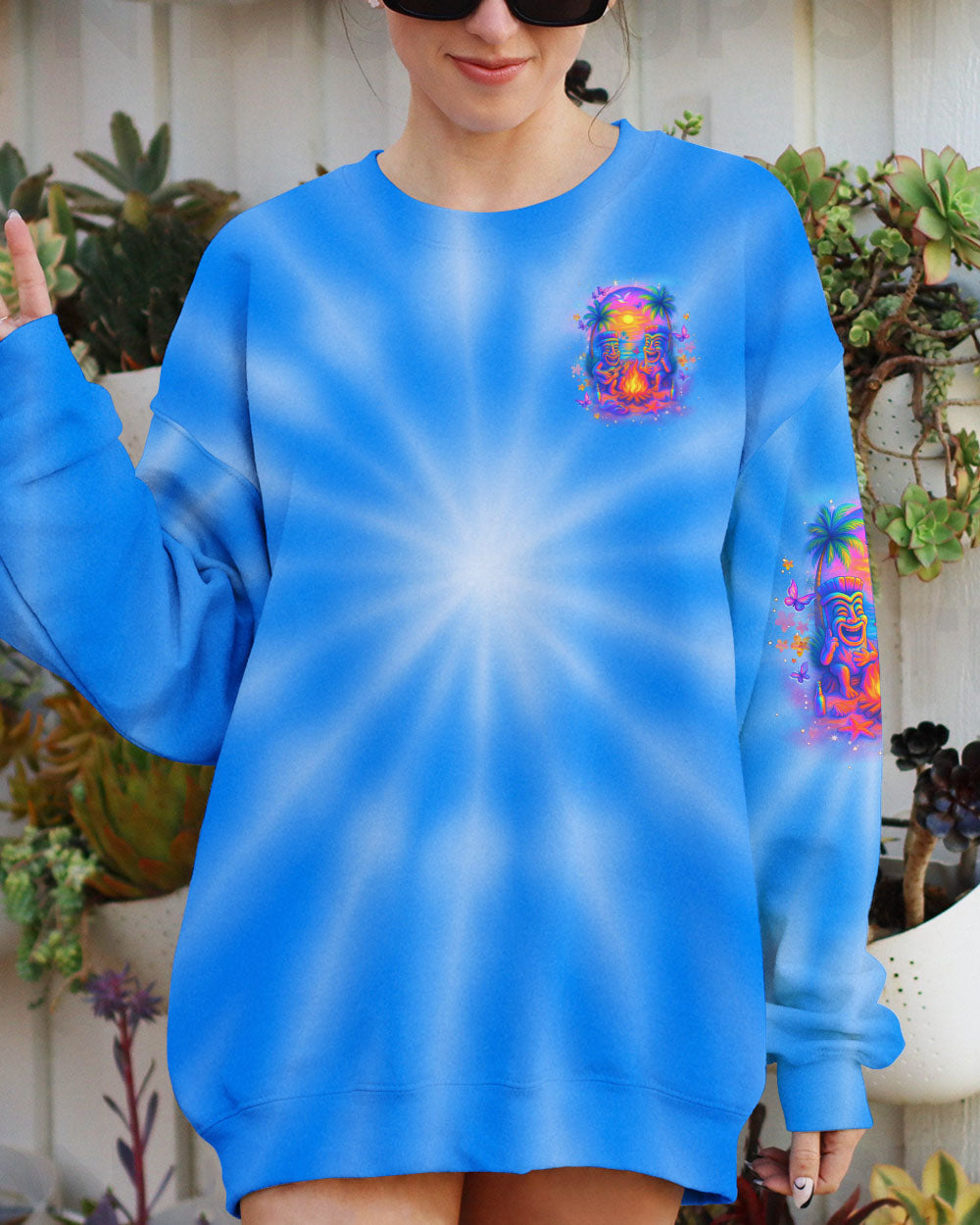 MAKING MEMORIES ONE CAMPFIRE AT A TIME TIKI ALL OVER PRINT - YHDU1704253