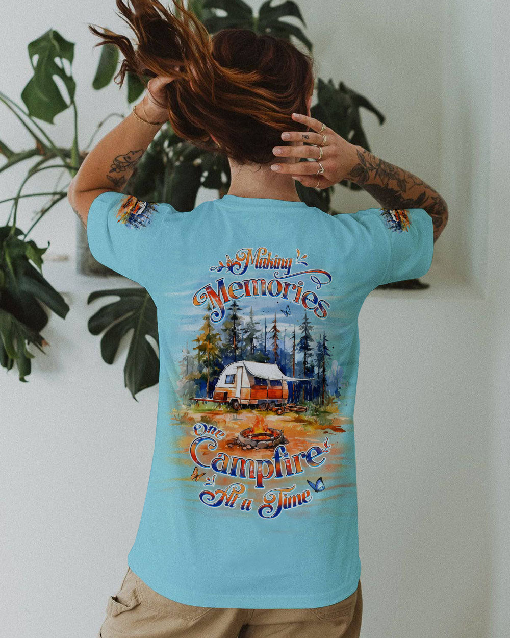 MAKING MEMORIES ONE CAMPFIRE AT A TIME ALL OVER PRINT - YHDU3007243