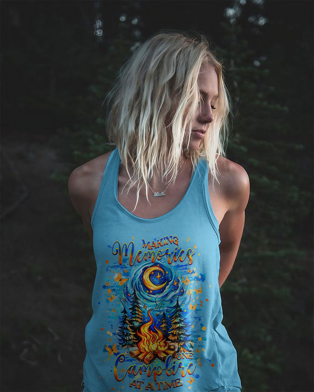 MAKING MEMORIES ONE CAMPFIRE AT A TIME ALL OVER PRINT - YHHG0108241