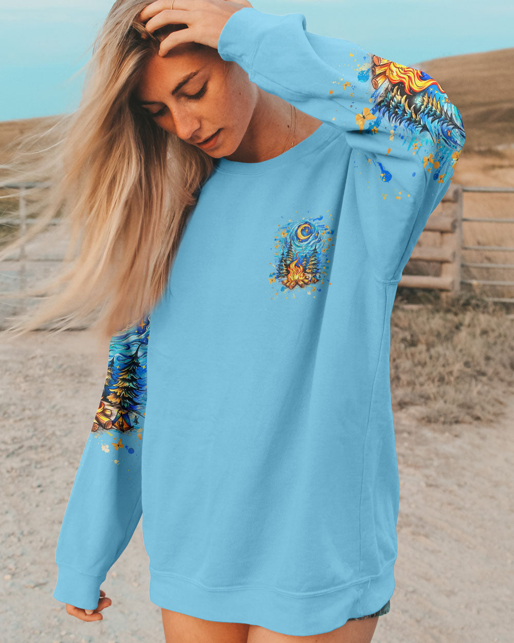 MAKING MEMORIES ONE CAMPFIRE AT A TIME ALL OVER PRINT - YHHG0108241