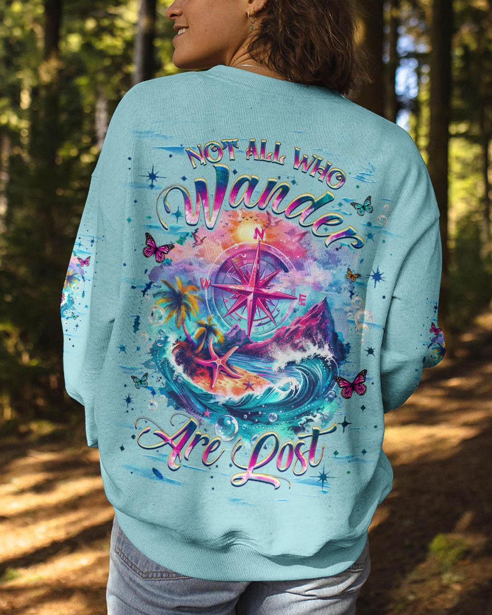 NOT ALL WHO WANDER ARE LOST ALL OVER PRINT - YHHG0304252