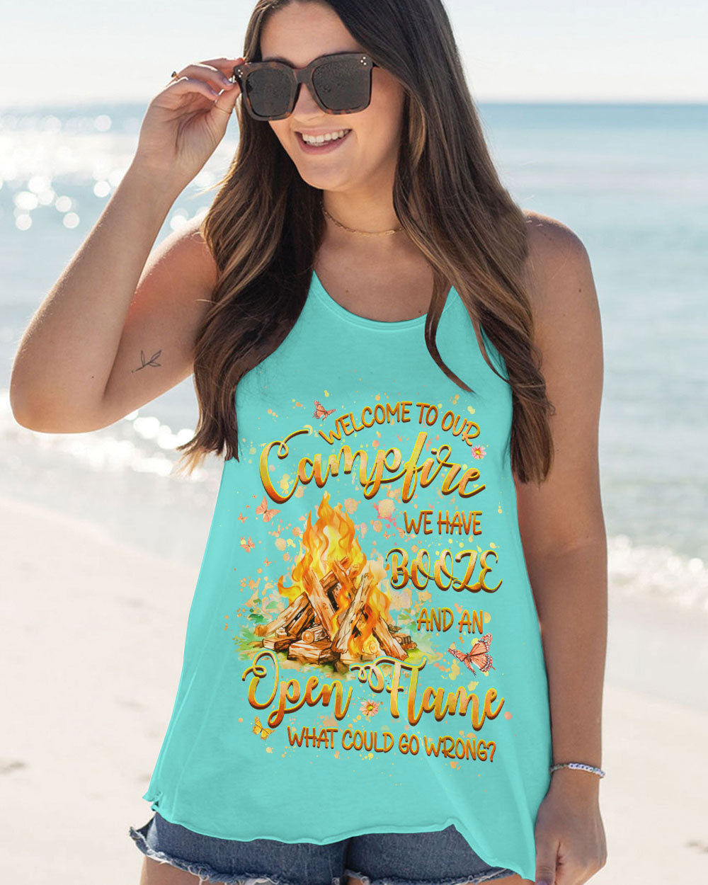 WELCOME TO OUR CAMPFIRE ALL OVER PRINT - YHHG0307241