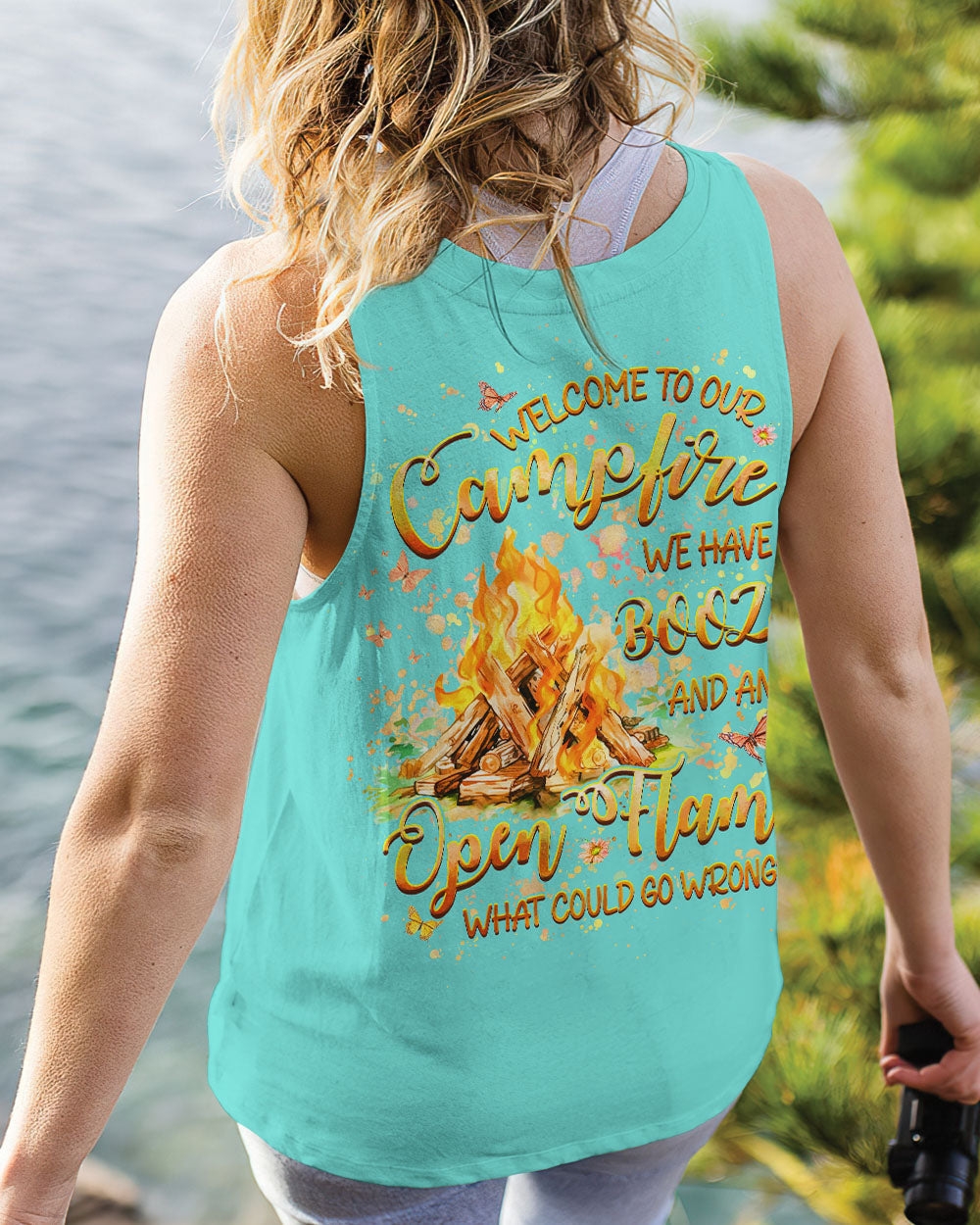 WELCOME TO OUR CAMPFIRE ALL OVER PRINT - YHHG0307241