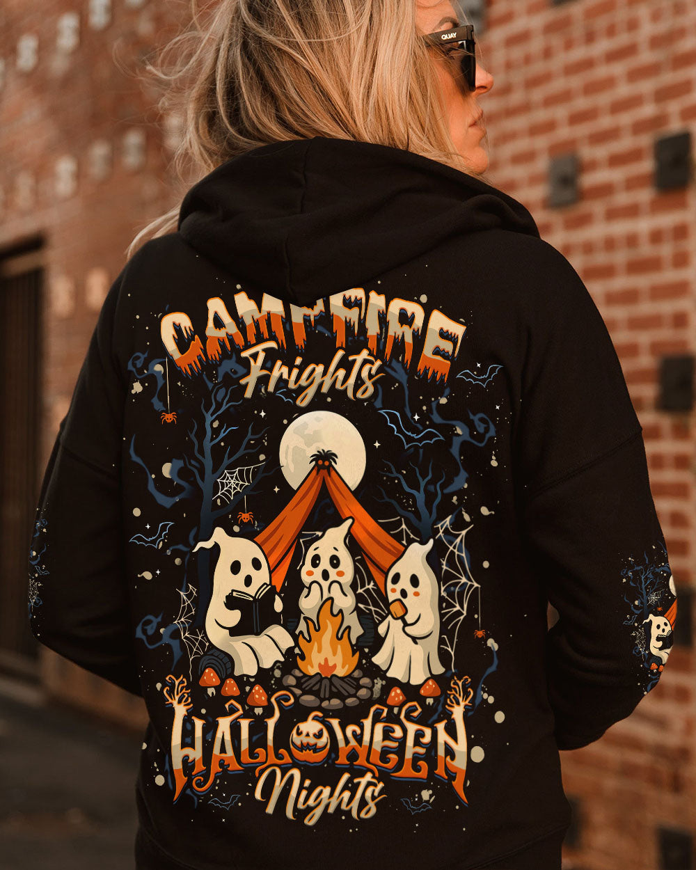 CAMPFIRE FRIGHTS HALLOWEEN NIGHTS HALLOWEEN ALL OVER PRINT - YHHG0608251