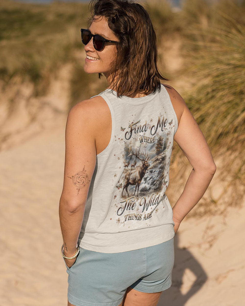 FIND ME WHERE THE WILD THINGS ARE ALL OVER PRINT - YHHG0711242