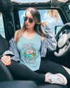 SMELL THE SEA FEEL THE BREEZE COMPASS ALL OVER PRINT - YHHG0904253