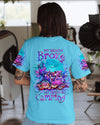 MY BROOM BROKE SO NOW FLAMINGO HALLOWEEN CAMPING ALL OVER PRINT - YHHG1109242