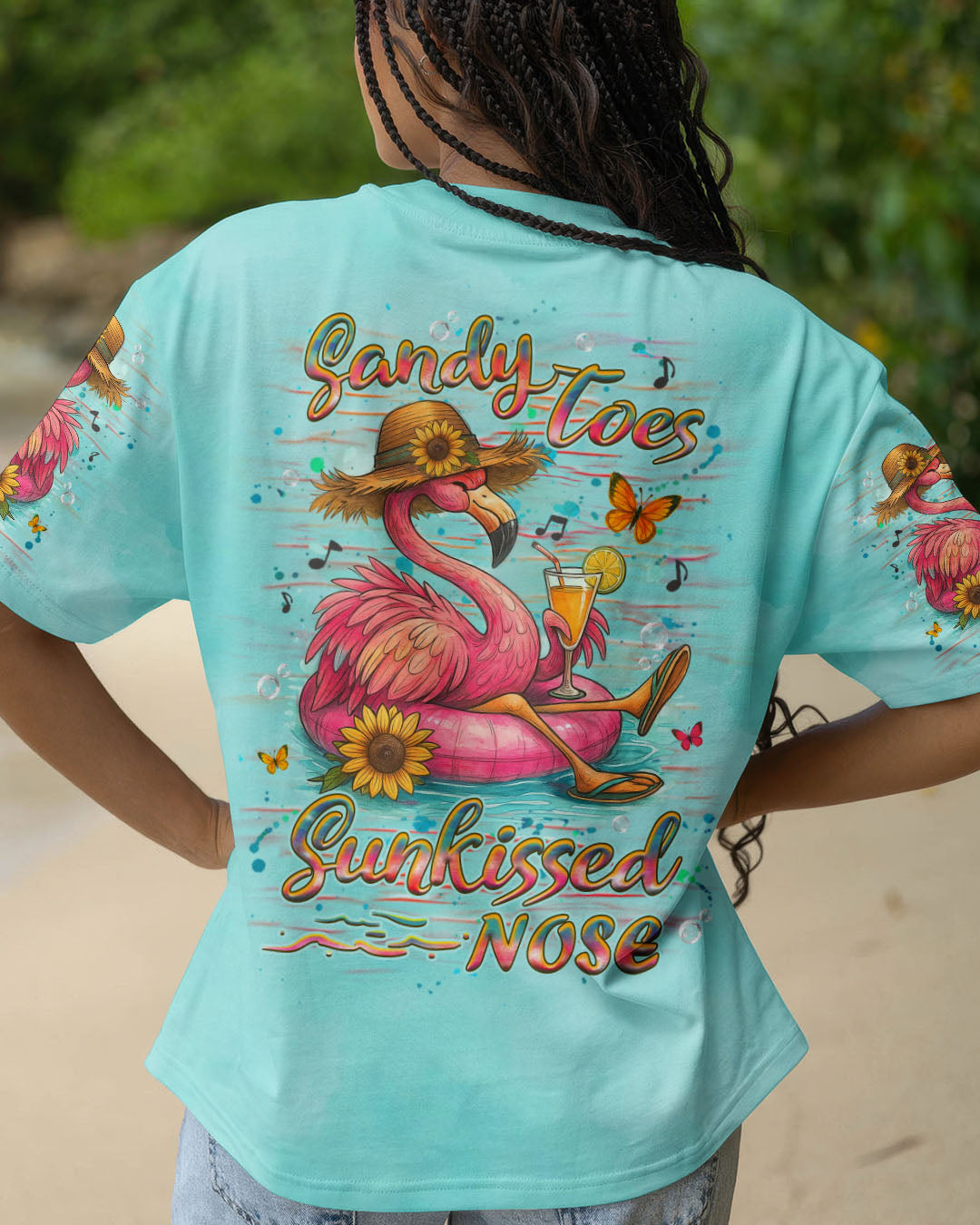 SANDY TOES SUNKISSED NOSE ALL OVER PRINT - YHHG1706251