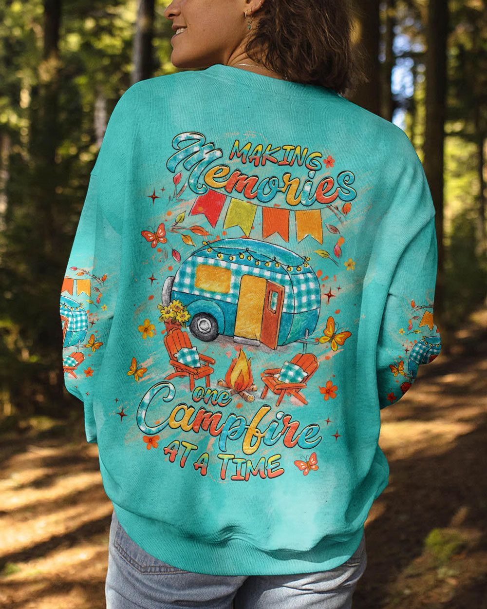 MAKING MEMORIES ONE CAMPFIRE AT A TIME ALL OVER PRINT - YHHG2209251