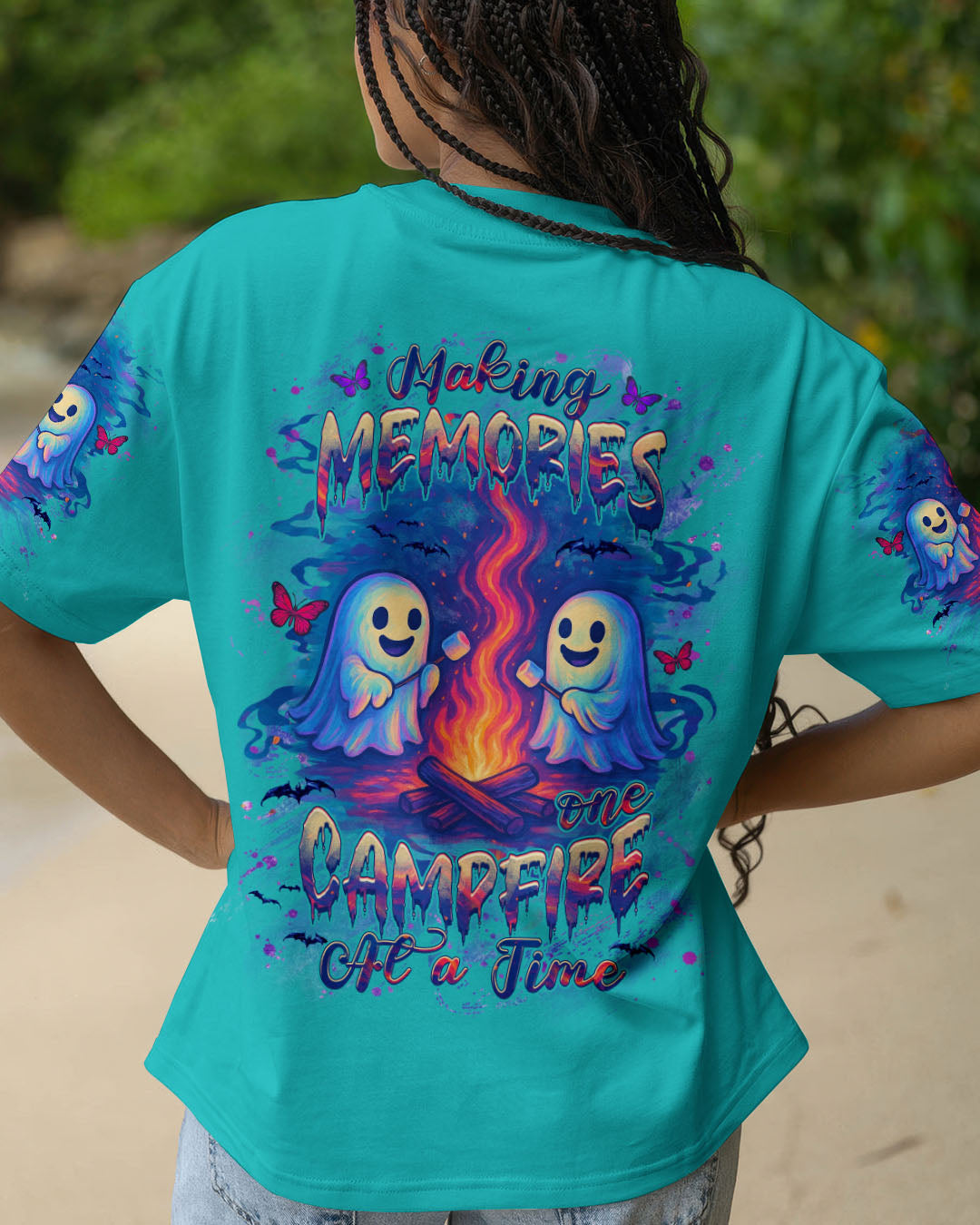 MAKING MEMORIES ONE CAMPFIRE AT A TIME HALLOWEEN ALL OVER PRINT - YHHG2307253