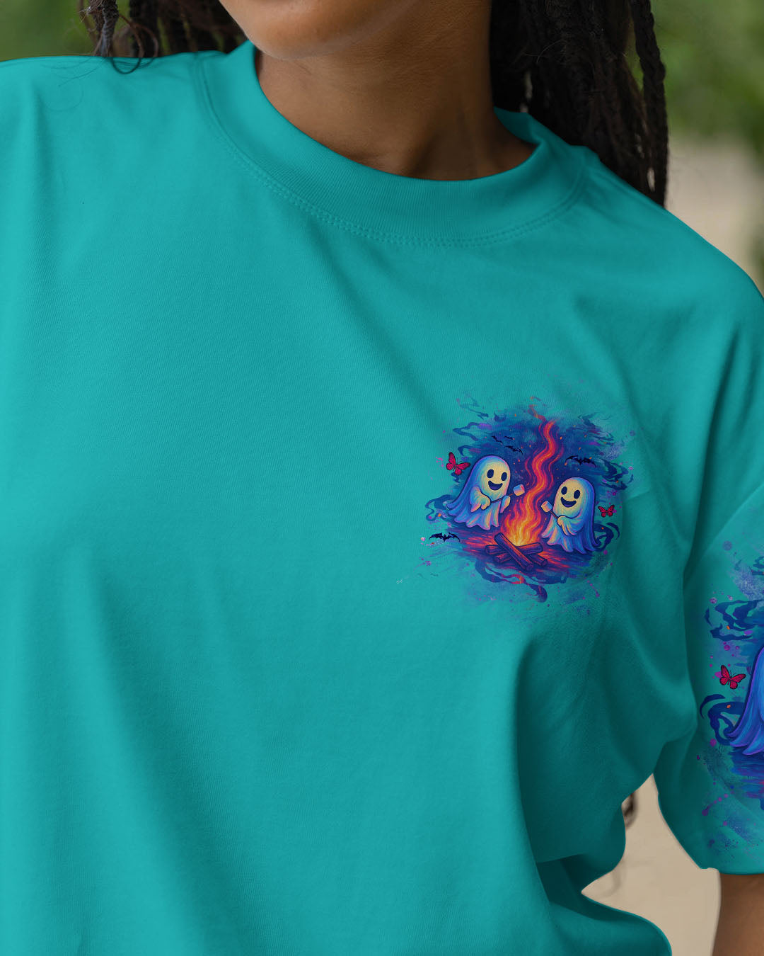 MAKING MEMORIES ONE CAMPFIRE AT A TIME HALLOWEEN ALL OVER PRINT - YHHG2307253