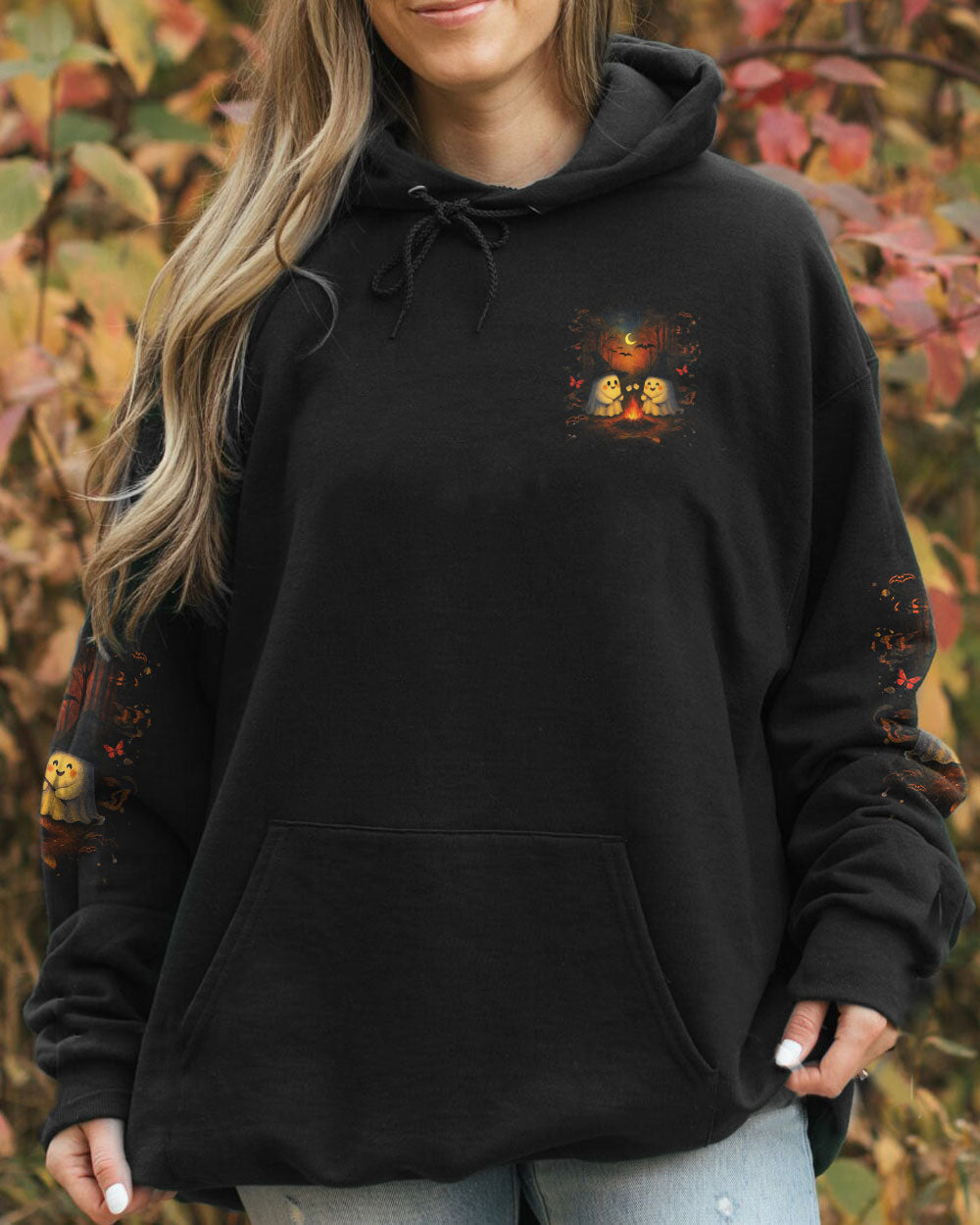 MAKING MEMORIES ONE CAMPFIRE AT A TIME HALLOWEEN ALL OVER PRINT - YHHG2407252