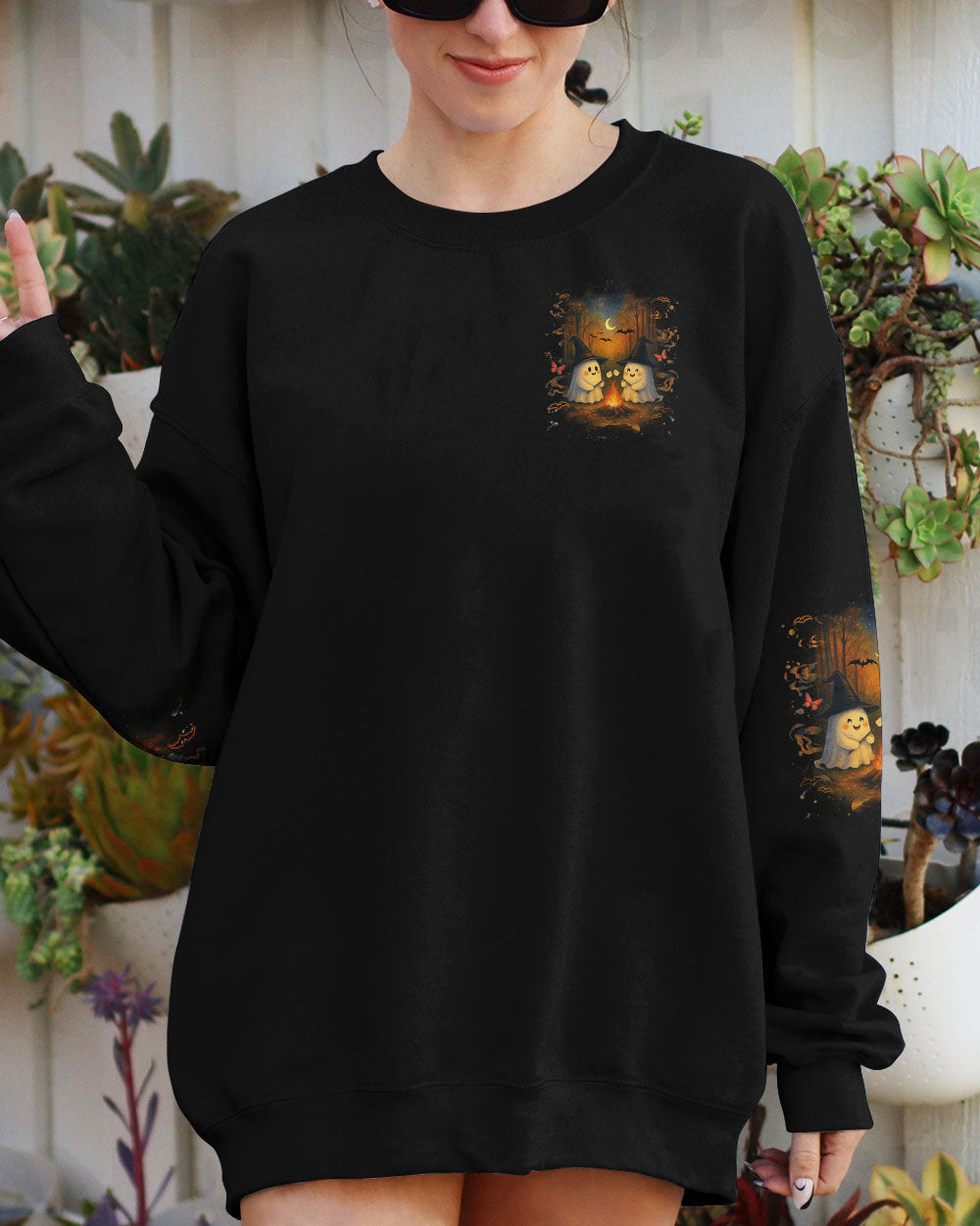 MAKING MEMORIES ONE CAMPFIRE AT A TIME HALLOWEEN ALL OVER PRINT - YHHG2407252