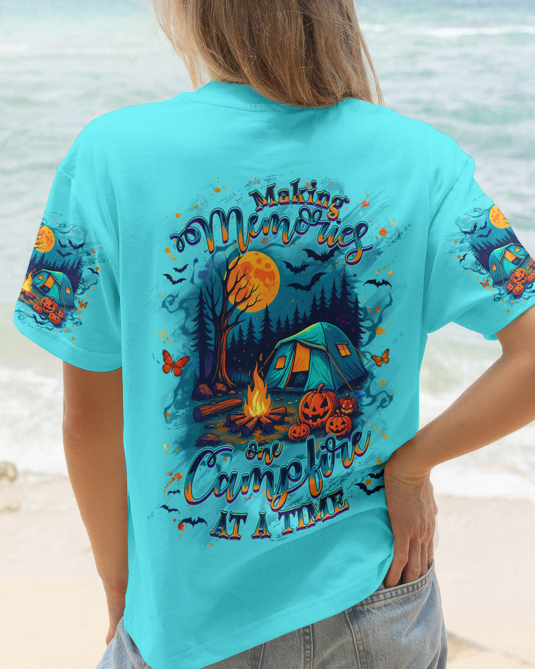 MAKING MEMORIES ONE CAMPFIRE AT A TIME HALLOWEEN ALL OVER PRINT - YHHG2507253
