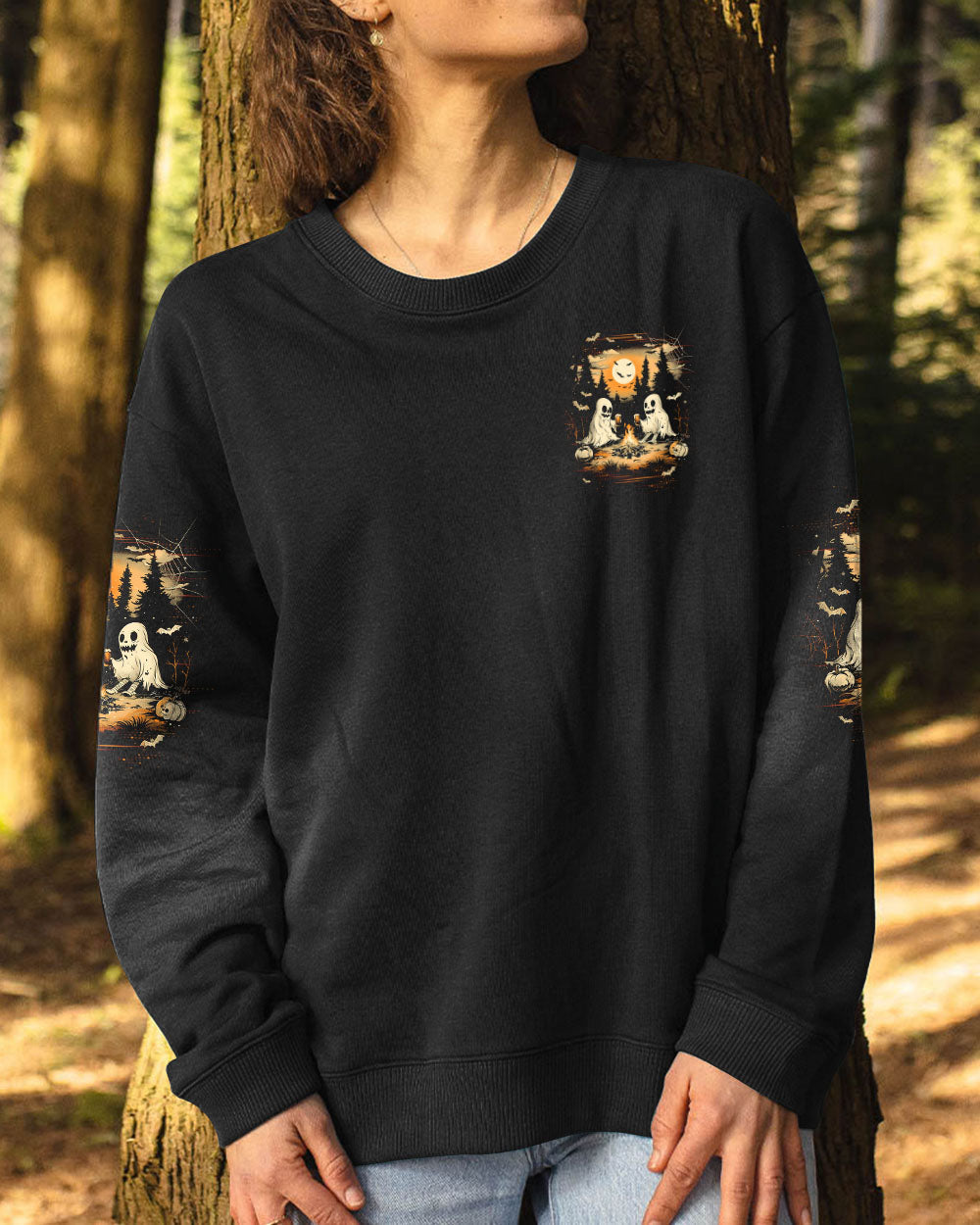 MAKING MEMORIES ONE CAMPFIRE AT A TIME HALLOWEEN ALL OVER PRINT - YHHG2608241