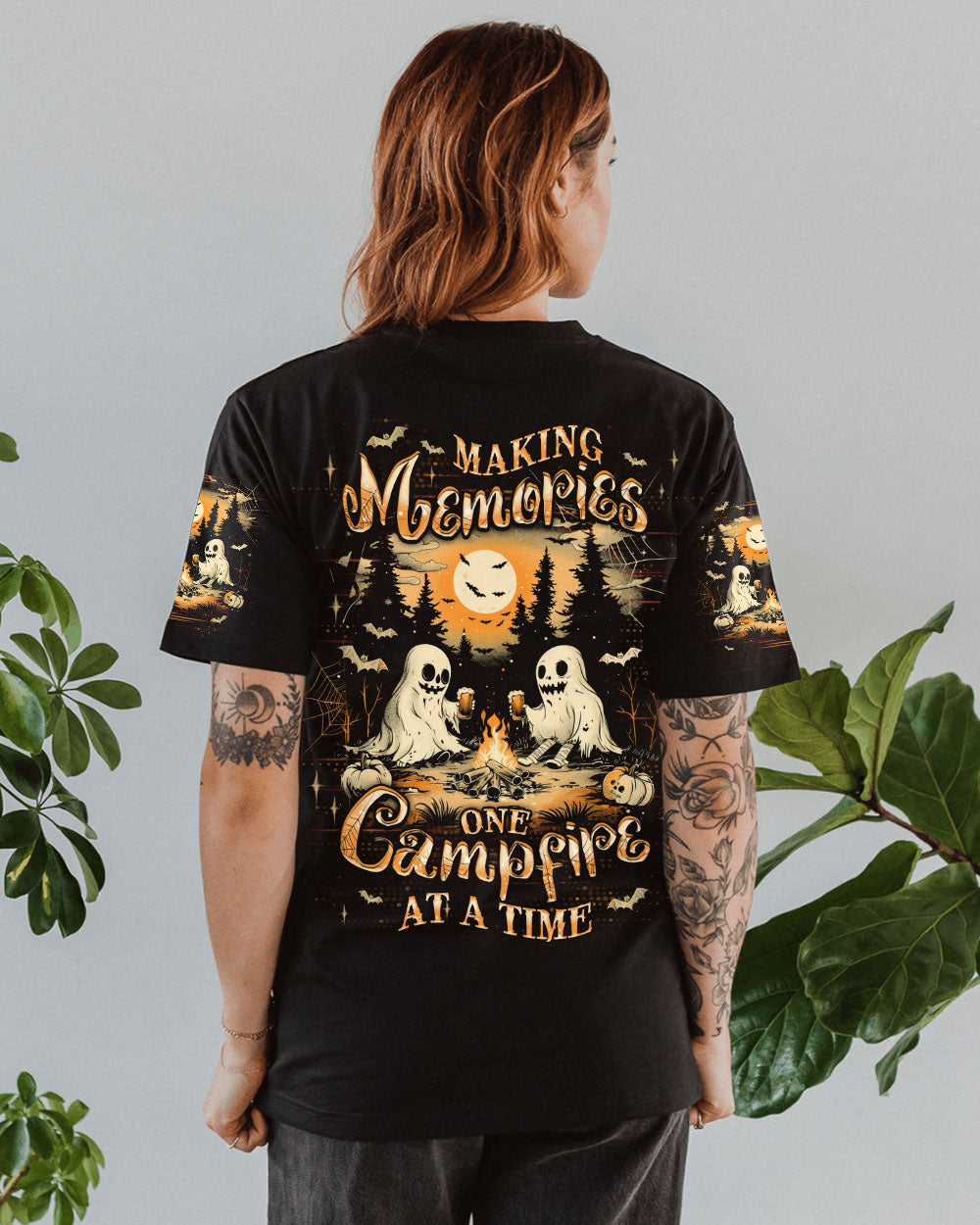 MAKING MEMORIES ONE CAMPFIRE AT A TIME HALLOWEEN ALL OVER PRINT - YHHG2608241