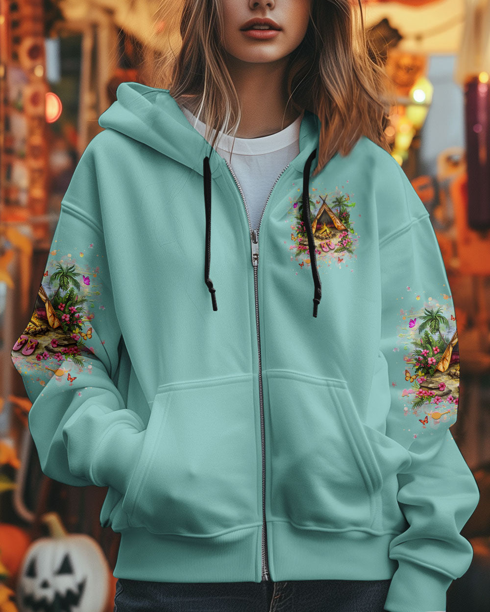 I'M A FLIP FLOPS AND CAMPING KINDA GIRL ALL OVER PRINT - YHHG2709243