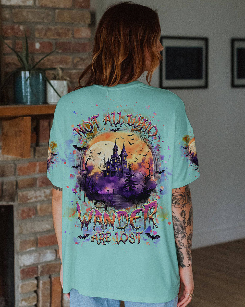 NOT ALL WHO WANDER ARE LOST HALLOWEEN ALL OVER PRINT - YHHG2808243