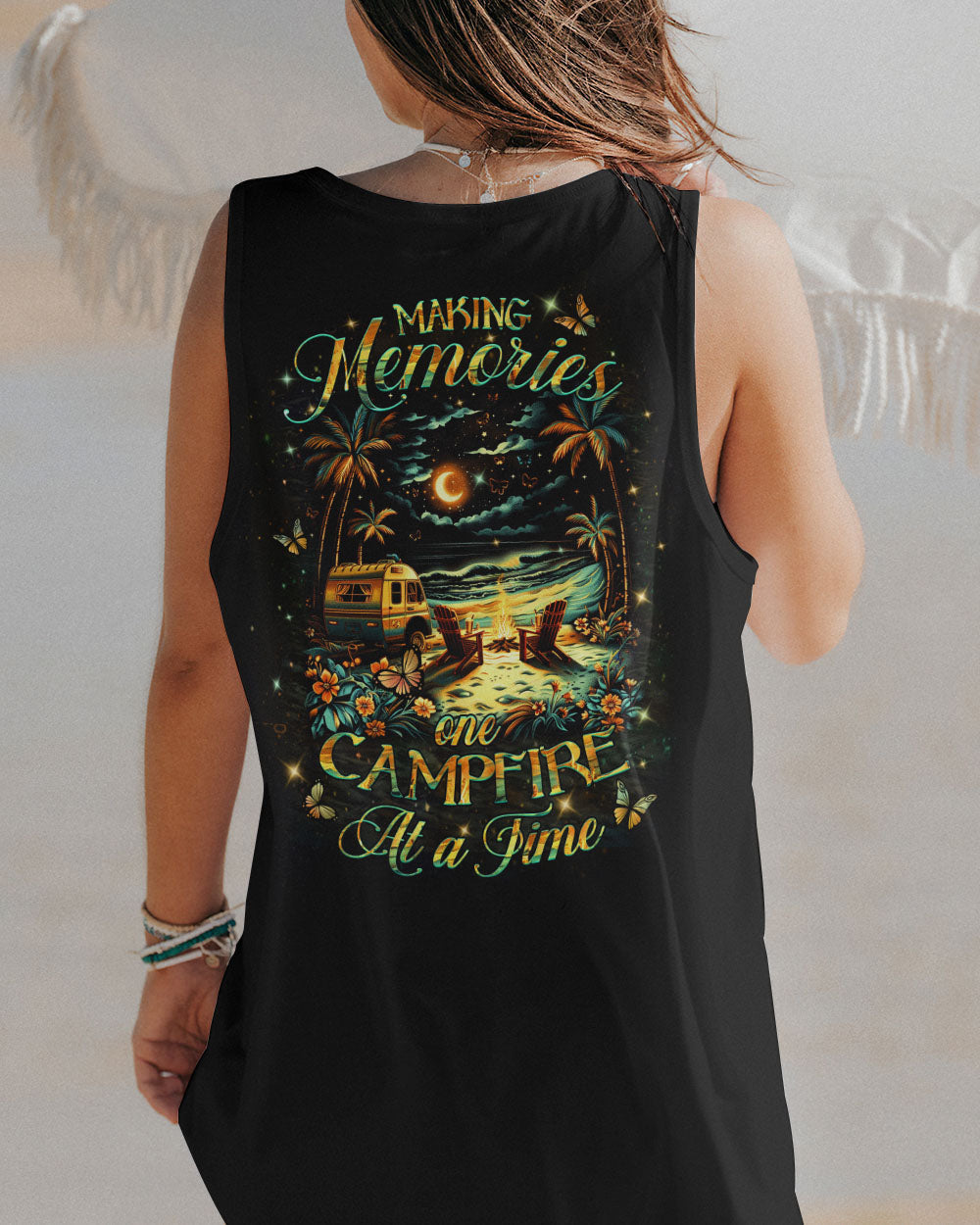 MAKING MEMORIES ONE CAMPFIRE AT A TIME ALL OVER PRINT - YHHN0205244