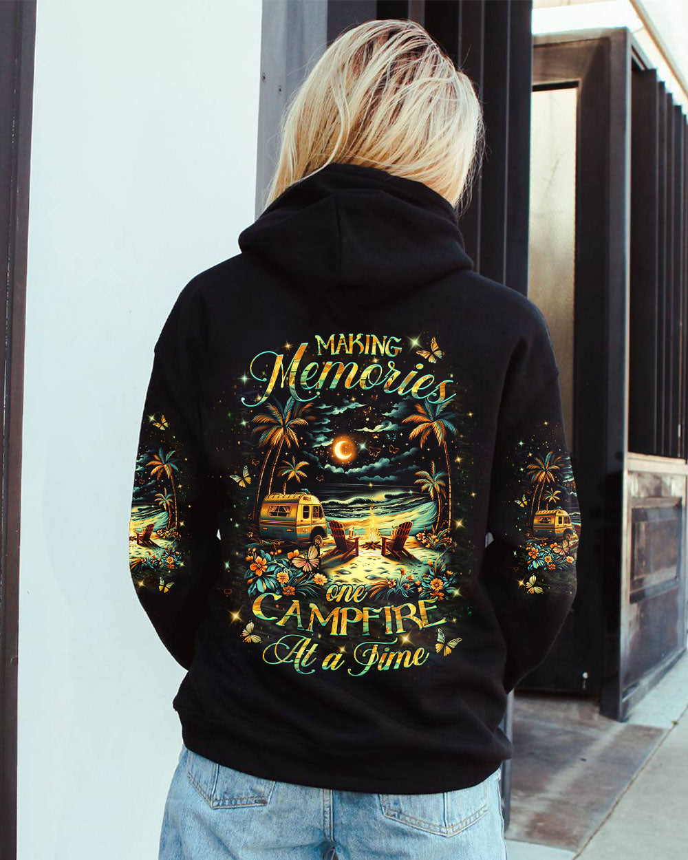 MAKING MEMORIES ONE CAMPFIRE AT A TIME ALL OVER PRINT - YHHN0205244