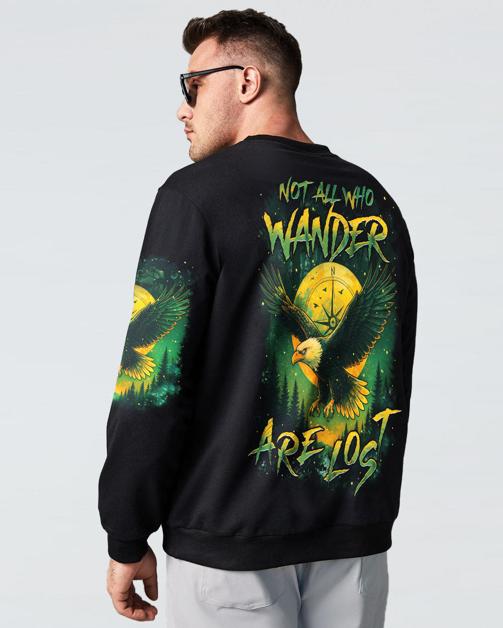 NOT ALL WHO WANDER ARE LOST ALL OVER PRINT - YHHN0207251