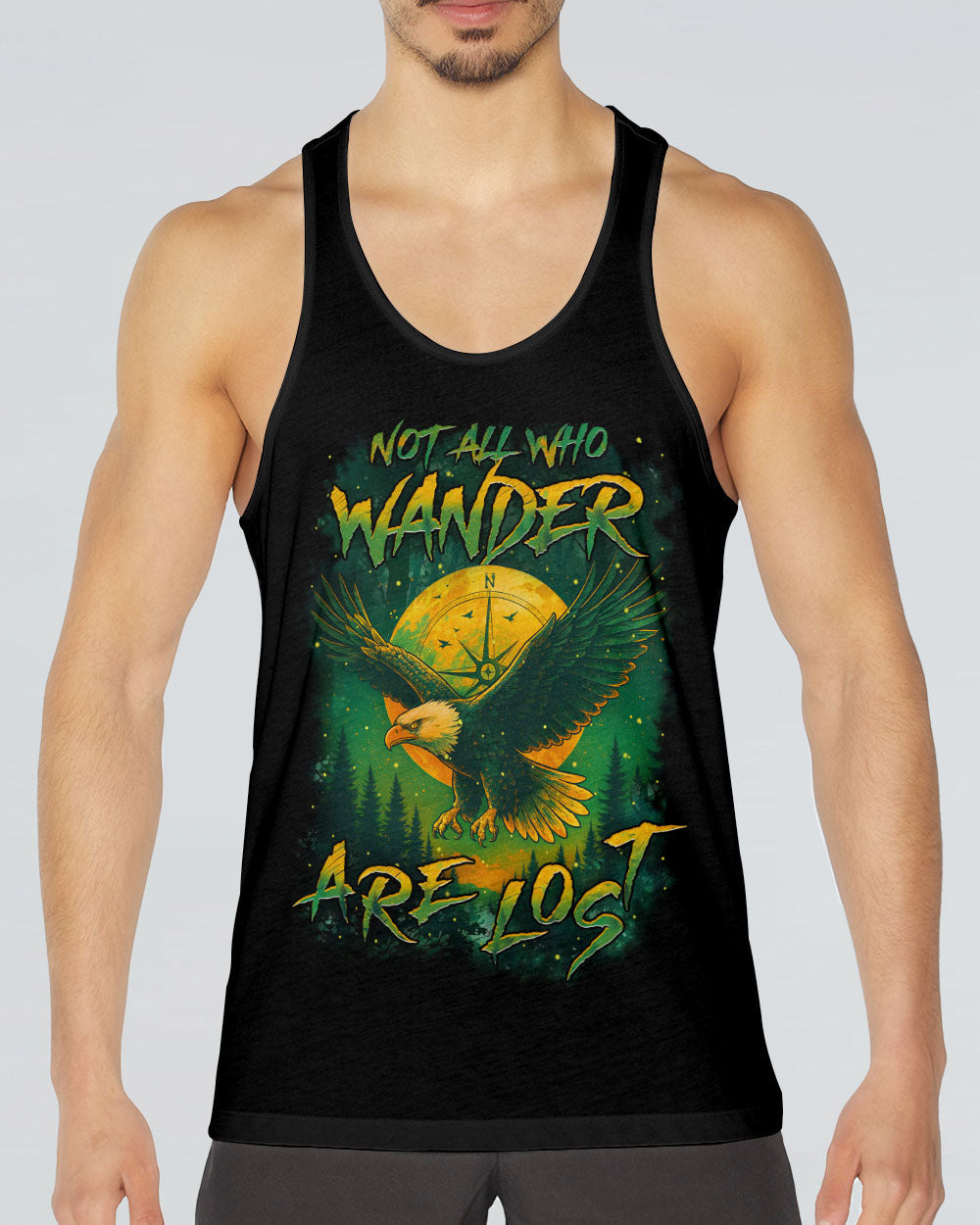 NOT ALL WHO WANDER ARE LOST ALL OVER PRINT - YHHN0207251