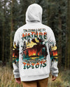 THE CLOSER I GET TO NATURE HUNTING MOOSE  ALL OVER PRINT - YHHN0212242