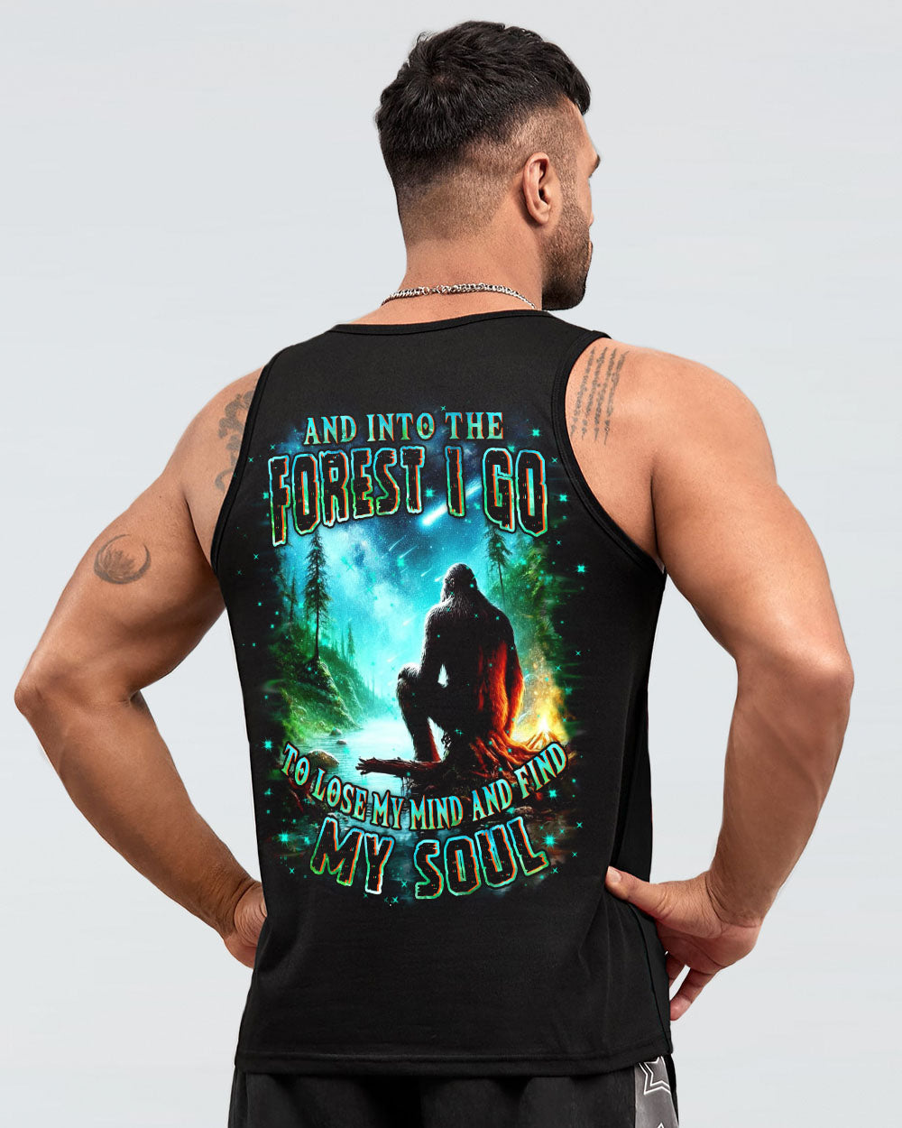 AND INTO THE FOREST I GO BIGFOOT ALL OVER PRINT - YHHN0512253