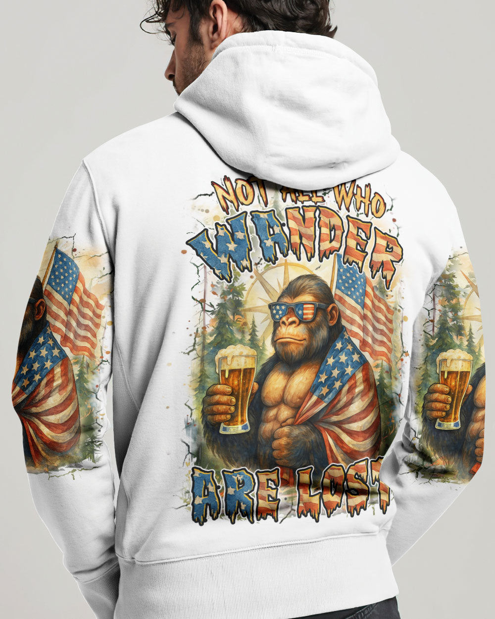NOT ALL WHO WANDER ARE LOST ALL OVER PRINT - YHHN0606253