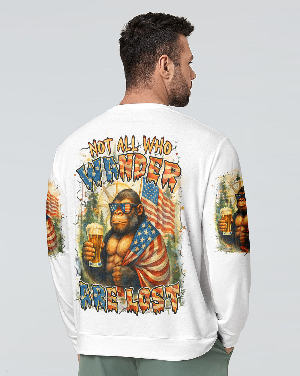 NOT ALL WHO WANDER ARE LOST ALL OVER PRINT - YHHN0606253