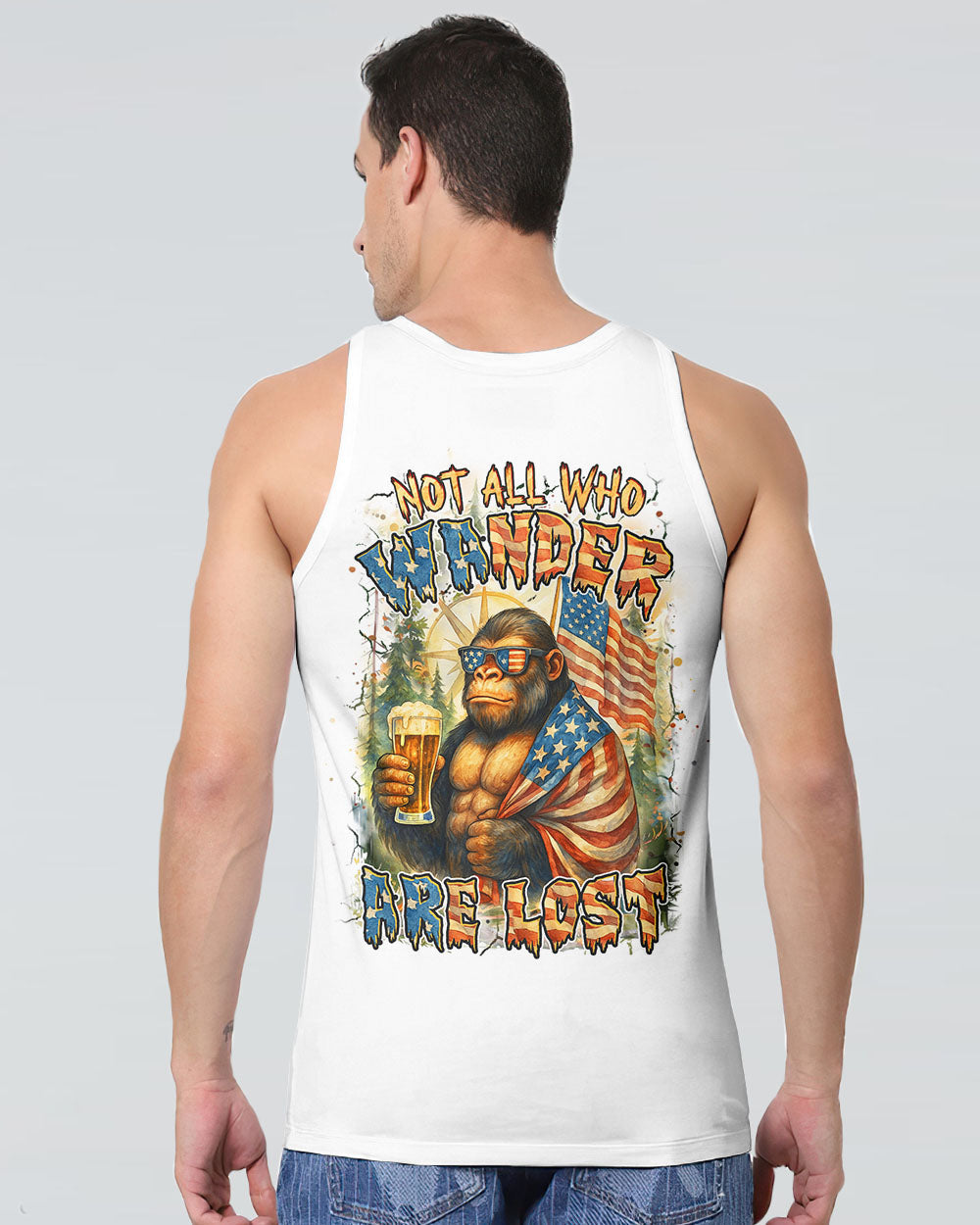 NOT ALL WHO WANDER ARE LOST ALL OVER PRINT - YHHN0606253