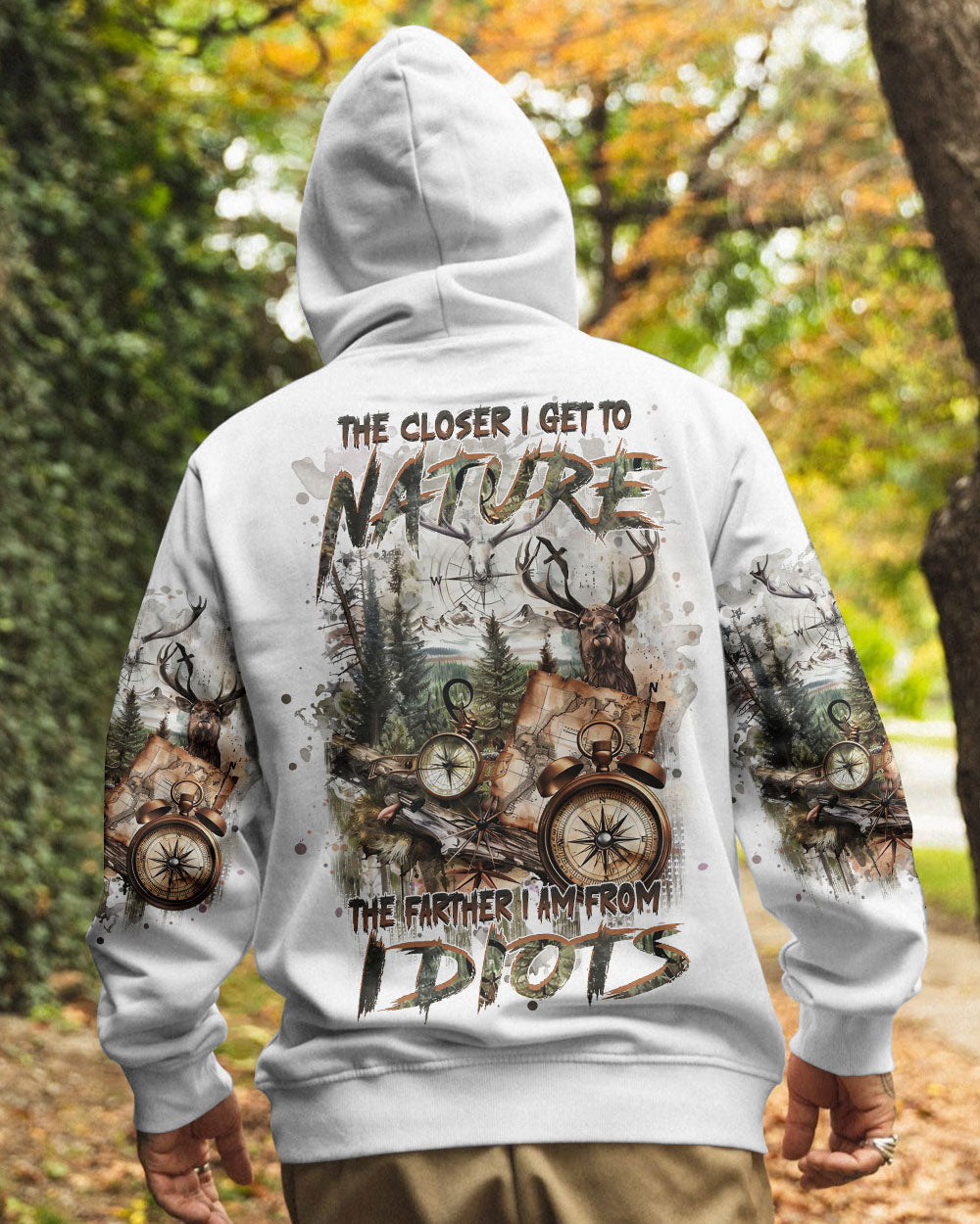 THE CLOSER I GET TO NATURE ALL OVER PRINT - YHHN0608242