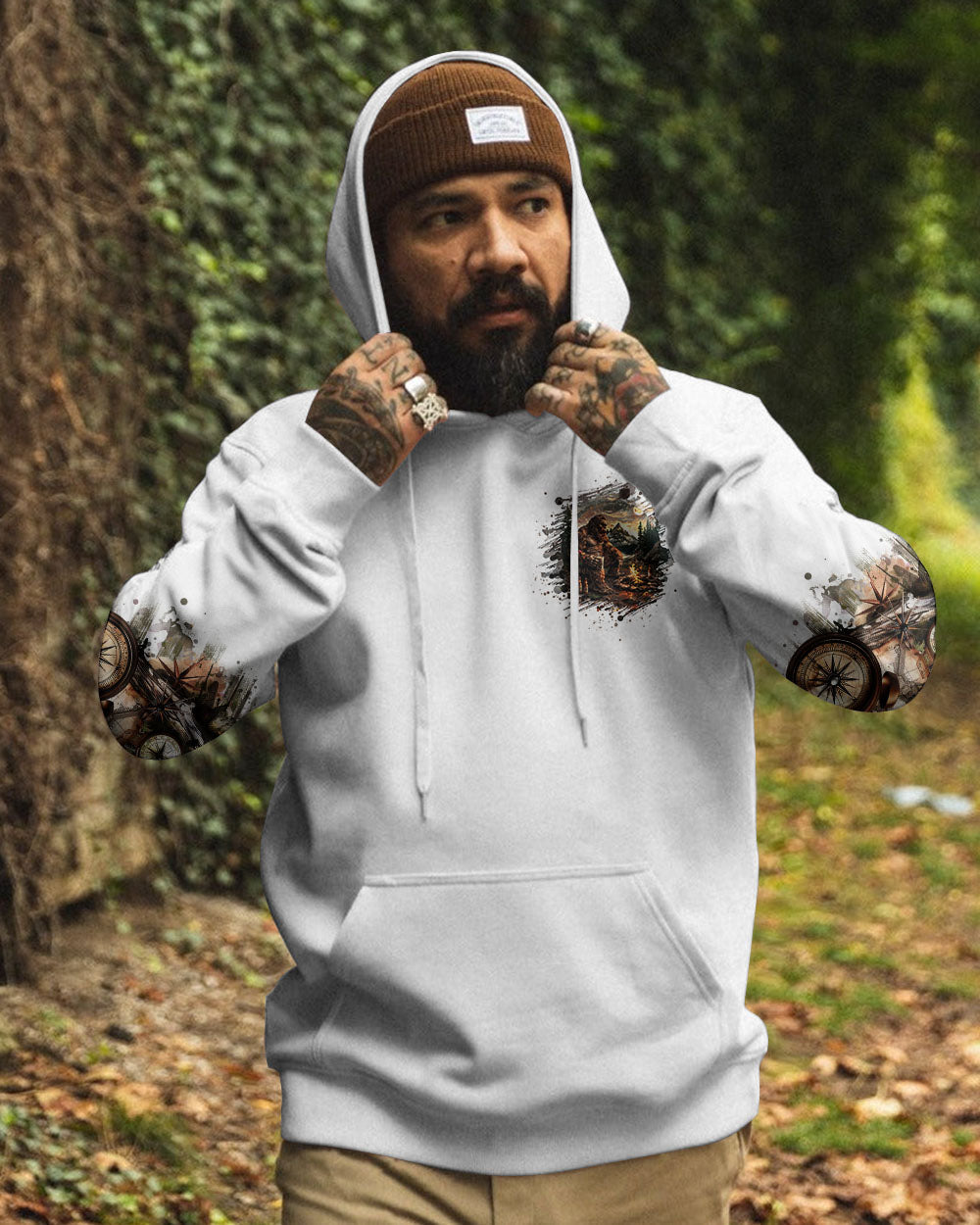 THE CLOSER I GET TO NATURE ALL OVER PRINT - YHHN0608242