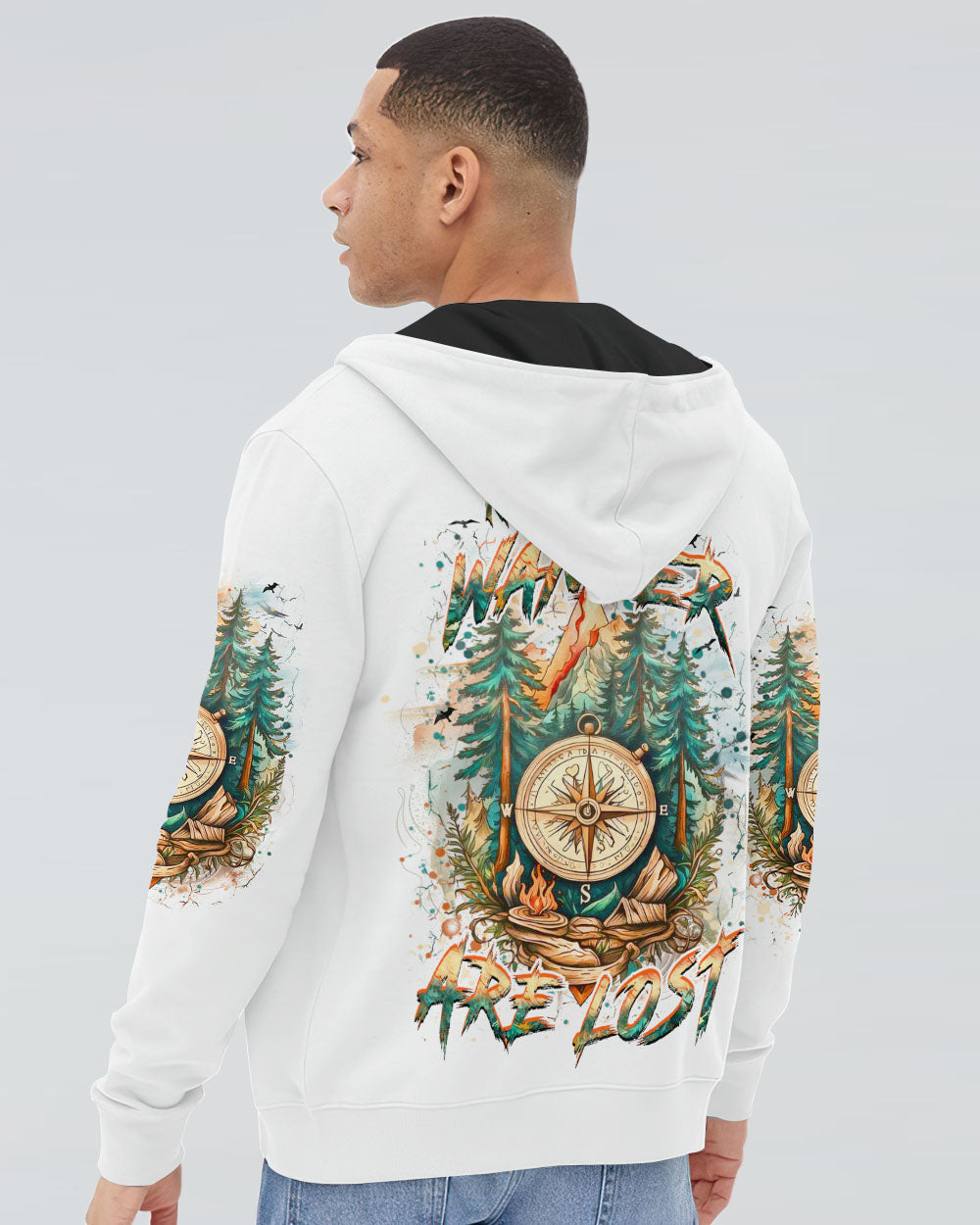 NOT ALL WHO WANDER ARE LOST ALL OVER PRINT - YHHN0609243