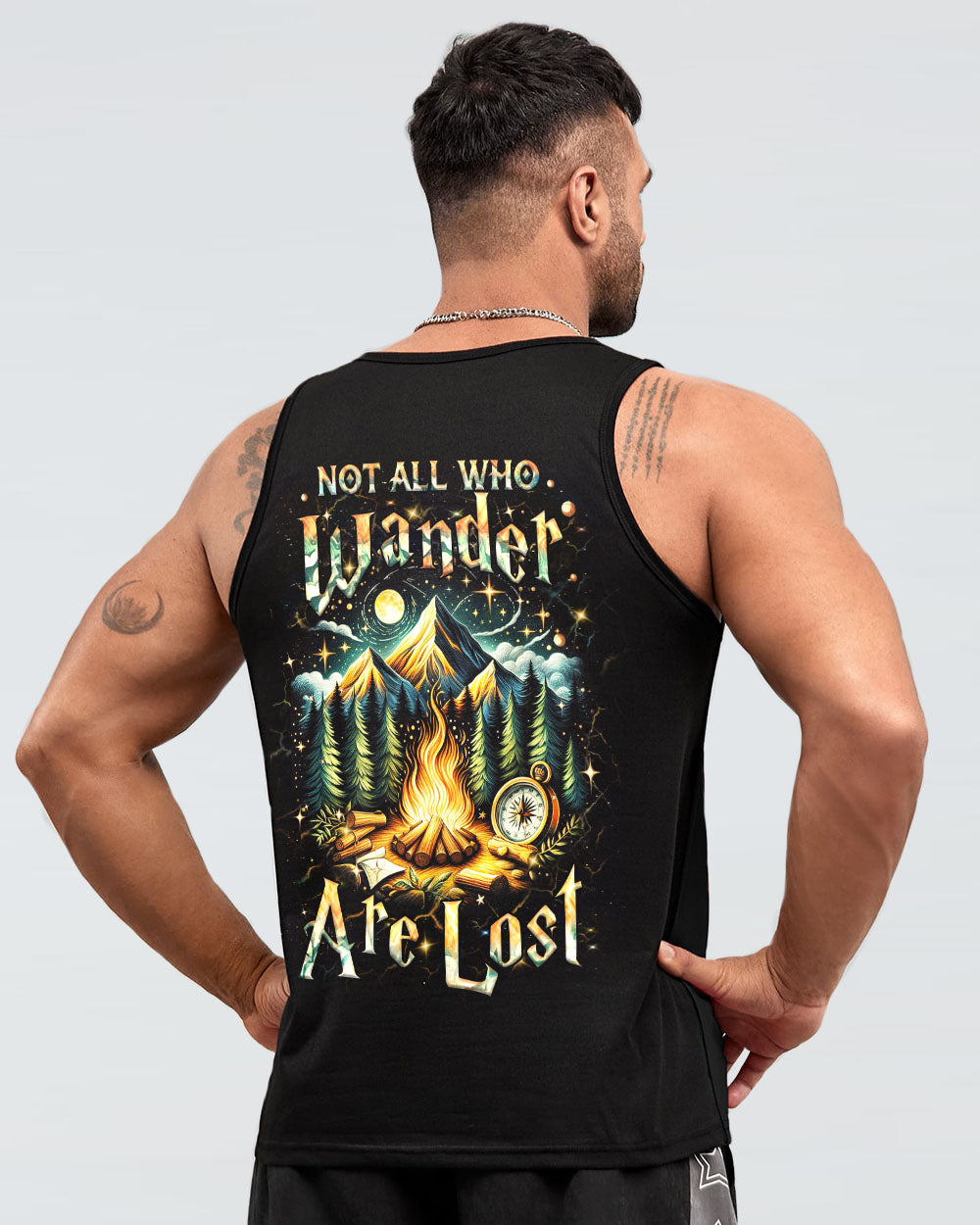 NOT ALL WHO WANDER ARE LOST ALL OVER PRINT - YHHN0705244