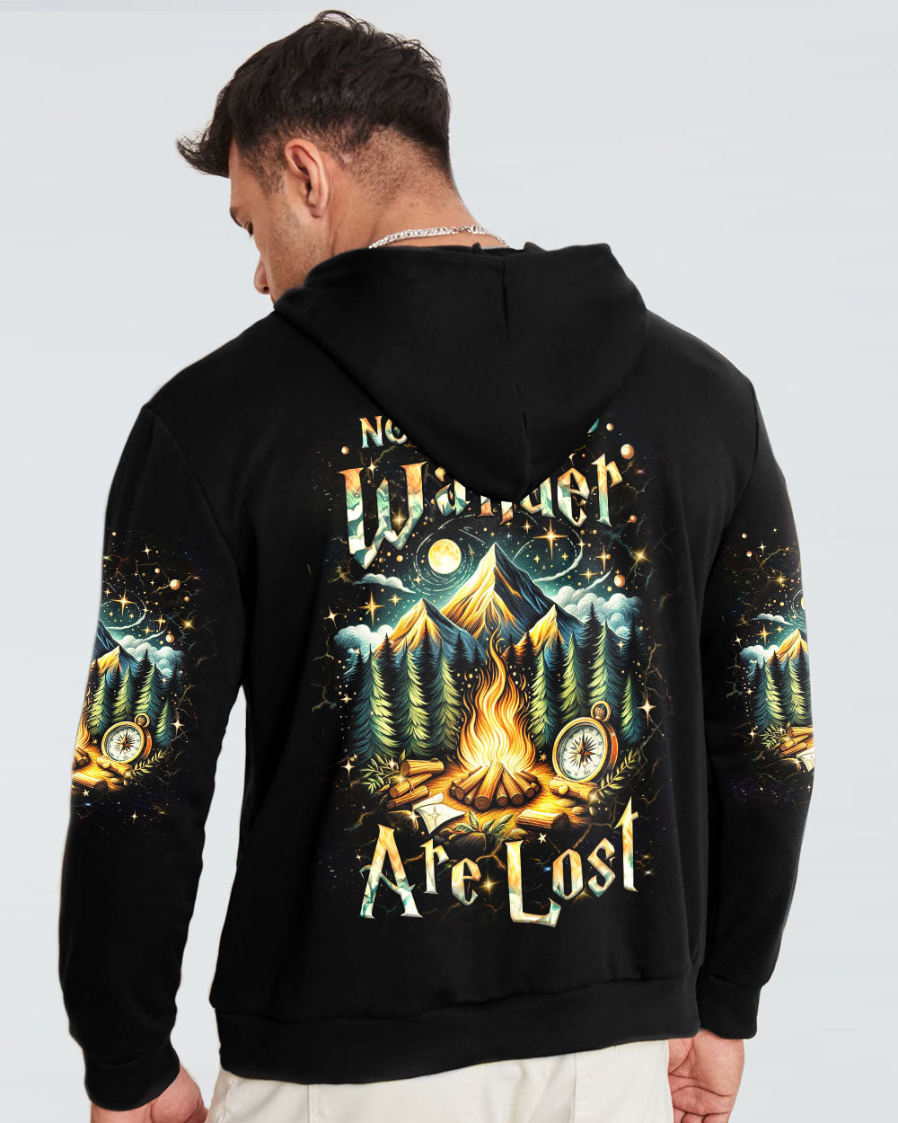 NOT ALL WHO WANDER ARE LOST ALL OVER PRINT - YHHN0705244