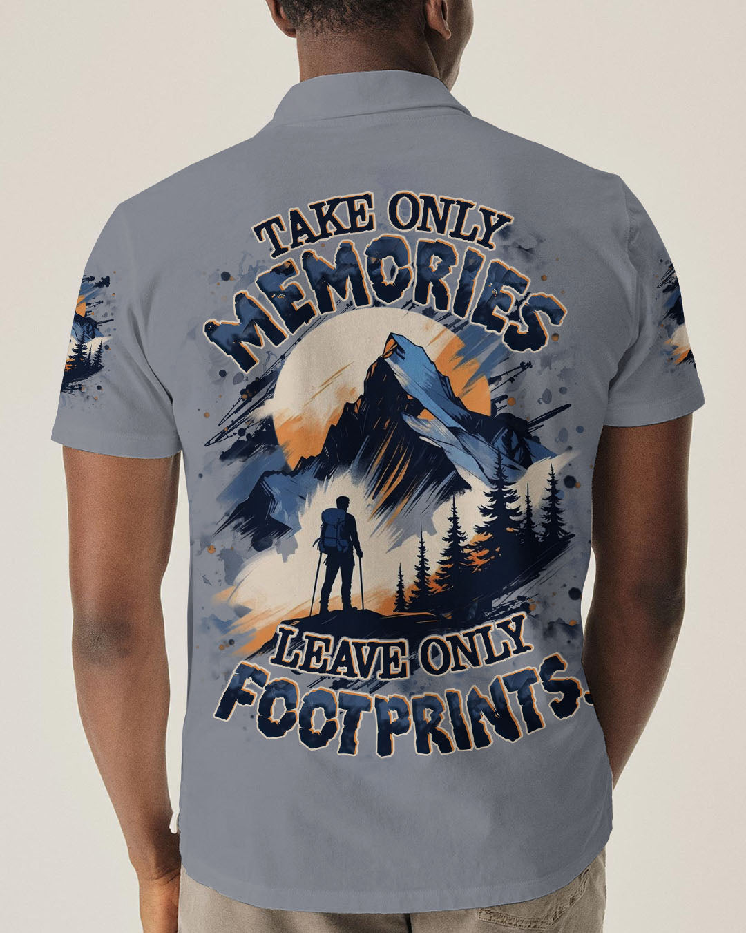 TAKE ONLY MEMORIES LEAVE ONLY FOOTPRINTS ALL OVER PRINT - YHHN0708253
