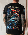 NOT ALL WHO WANDER ARE LOST BIGFOOT ALL OVER PRINT - YHHN0809252