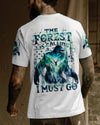 THE FOREST IS CALLING AND I MUST GO BIGFOOT ALL OVER PRINT - YHHN1002254