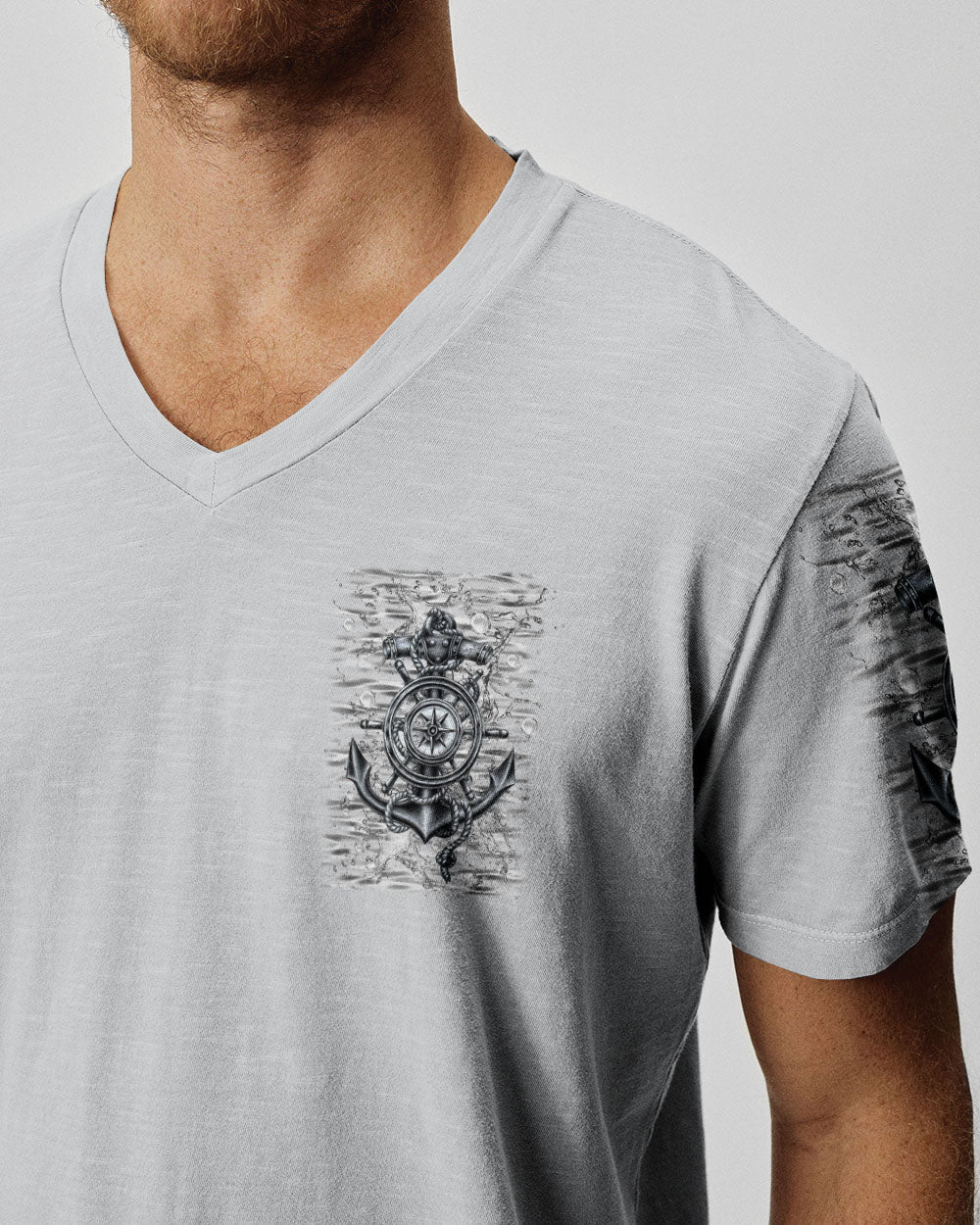 NOT ALL WHO WANDER ARE LOST ANCHOR COMPASS ALL OVER PRINT - YHHN1003254