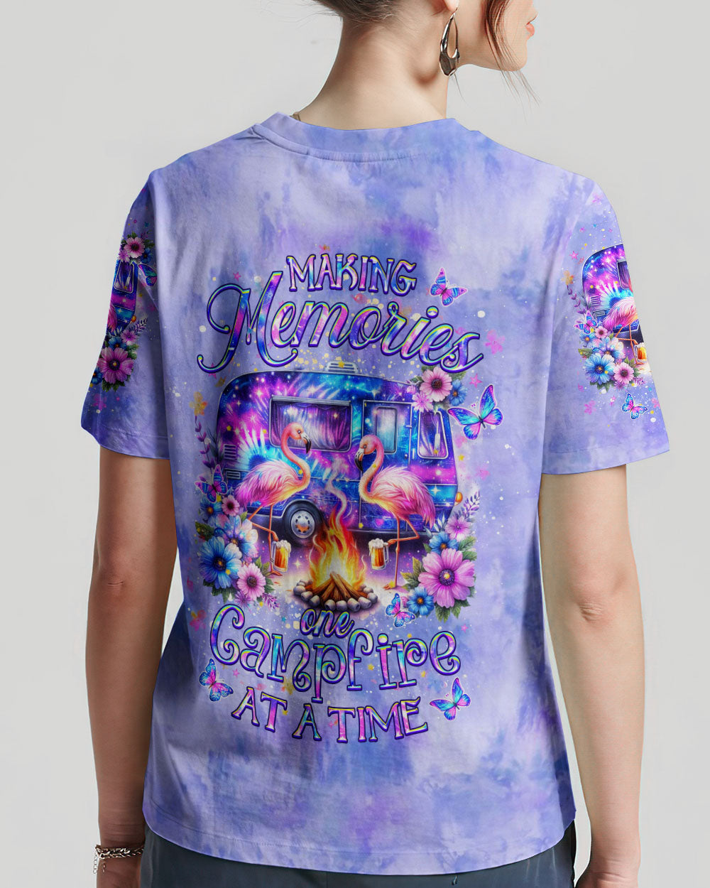 MAKING MEMORIES ONE CAMPFIRE AT A TIME ALL OVER PRINT - YHHN1005244